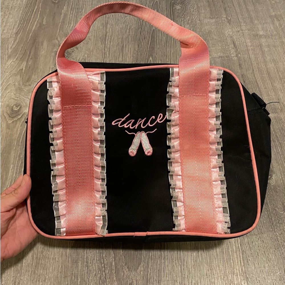 Pink and Black Dance Bag